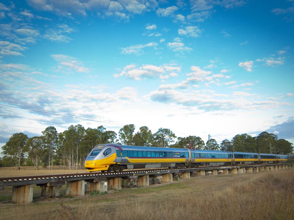Brisbane train map Brisbane train map