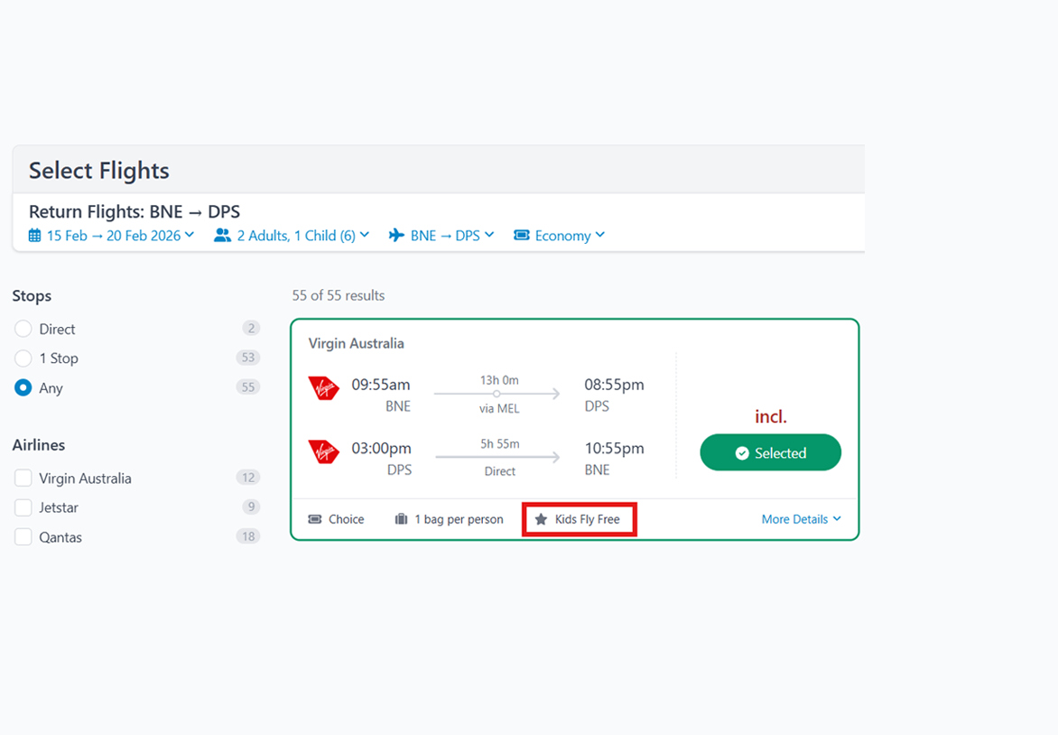 Bali Kids Fly Free in Wizard [HD]
