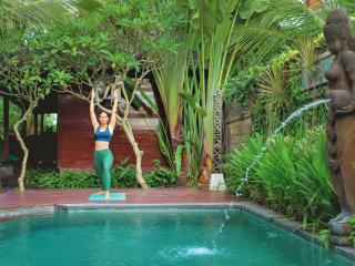 Yoga by the Pool