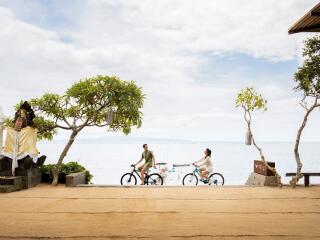 Cycling in Sanur