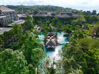 Aerial View Resort and Pools
