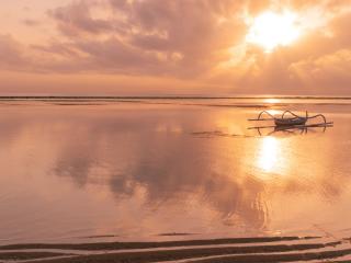 Beach at Sunrise