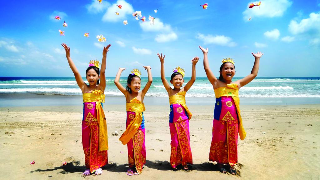 Children in Balinese Costume