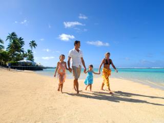 Family on Beach