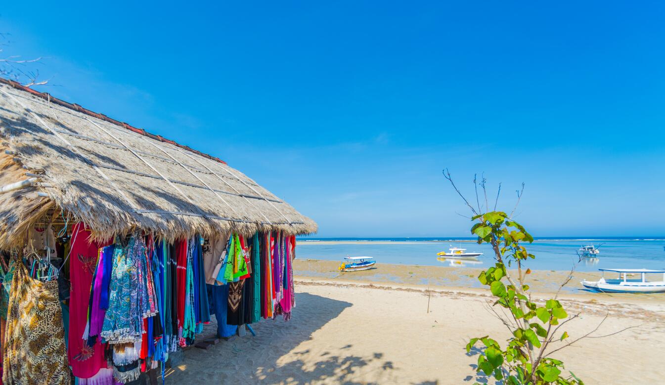 Beach Market in Bali