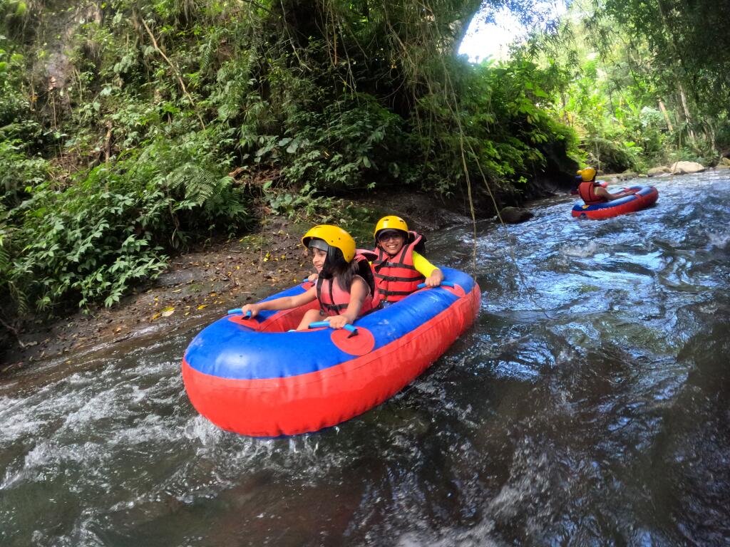 Local Village Cycling & River Tubing Combo