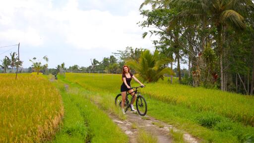 Local Village Cycling & River Tubing Combo