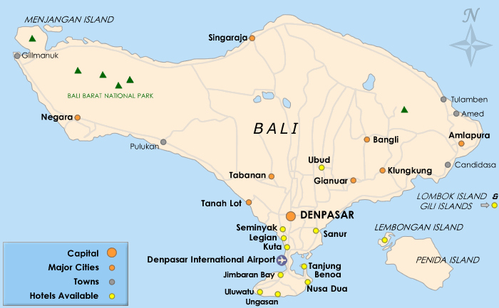 Bali Map [HD]