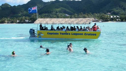 Captain Tamas Cruise Muri Lagoon Tour Option