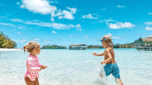 Splashing in the Lagoon