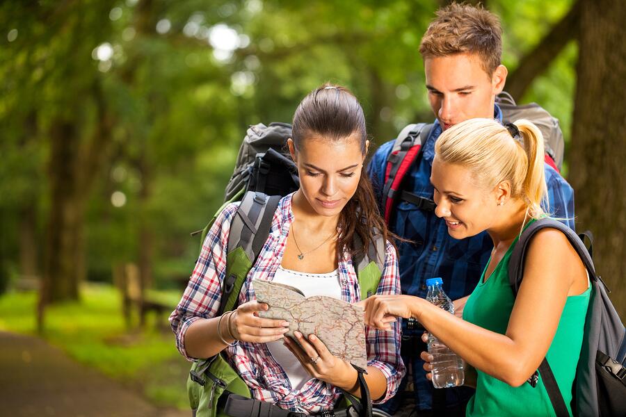 Generic Stock Images - Backpackers Hiking