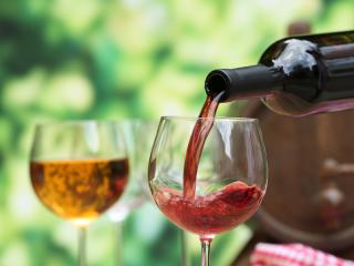 Generic Stock Images - Red Wine & Glass