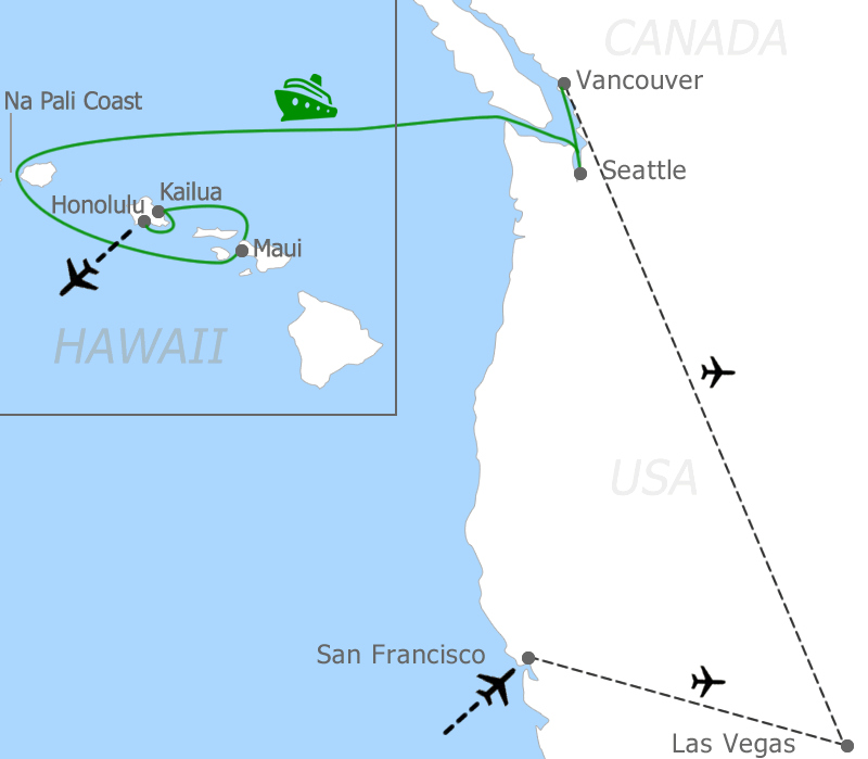 package deals to hawaii from vancouver