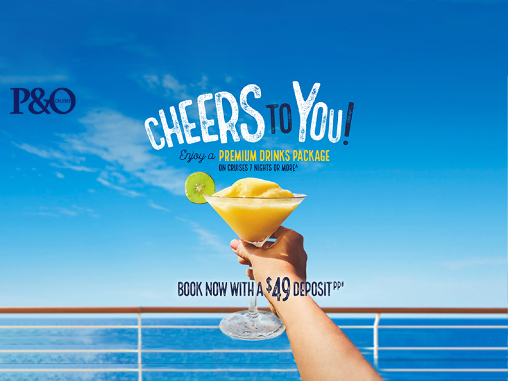 P&O Cheers To You Sale