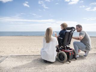General - Wheelchair on Beach