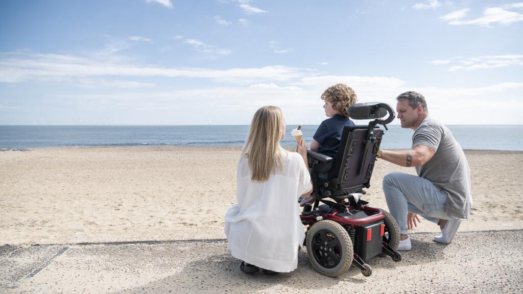 General - Wheelchair on Beach