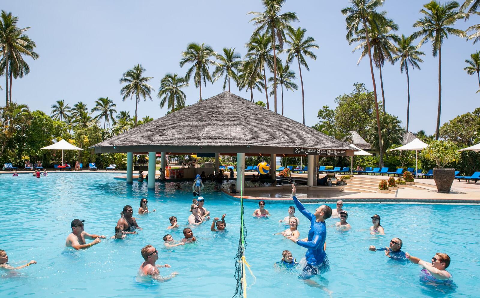 Pool Volleyball