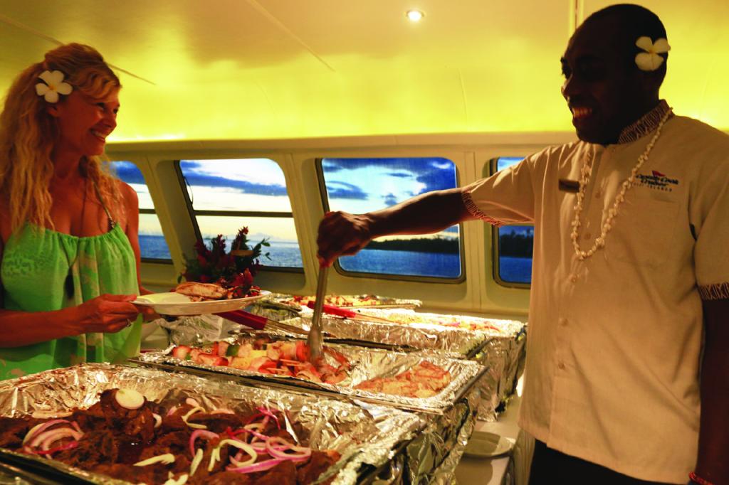 captain cook cruise sunset dinner