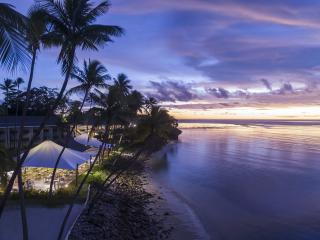 Lagoon Beach at Sunset