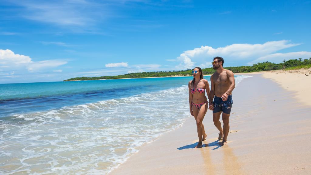 Couple On Beach