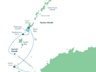 3 Night Itinerary Map