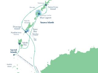 4 Night Itinerary Map