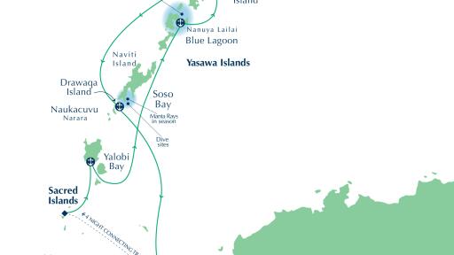 4 Night Itinerary Map