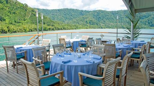 MS Caledonian Sky Aft Deck