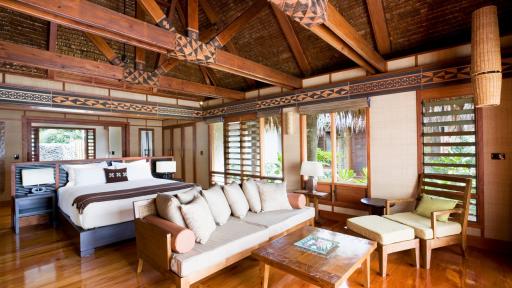 Garden or Beachfront Bure