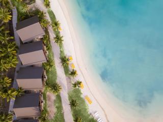 Beachfront Hotel Rooms Aerial