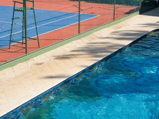 Swimming Pool & Tennis Court