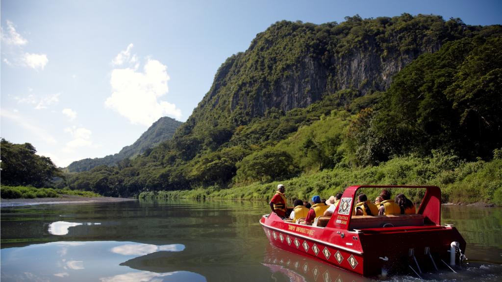 Sigatoka River Safari Commentary stop