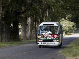 Sigatoka River Safari Transfer Bus