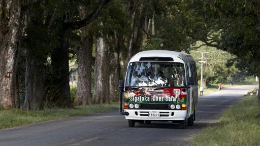 Sigatoka River Safari Transfer Bus