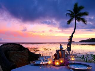Sunset dining