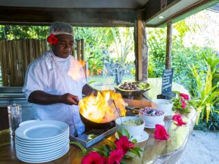 Barefoot Kuata Island Resort Dining