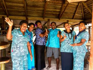 Barefoot Kuata Island Resort Staff