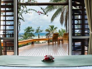 Beachfront Bure Suite