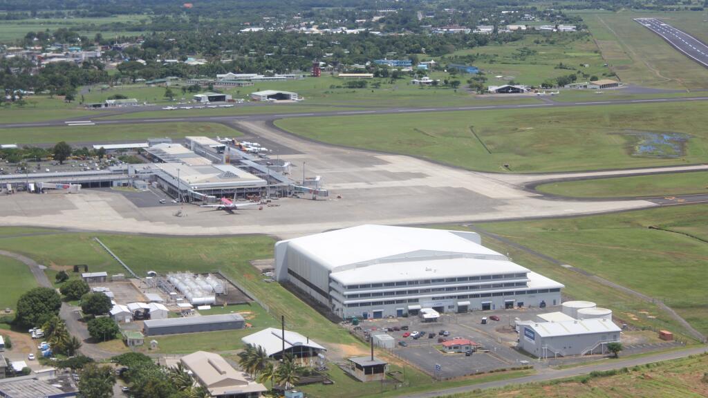 Nadi Airport Aerial View