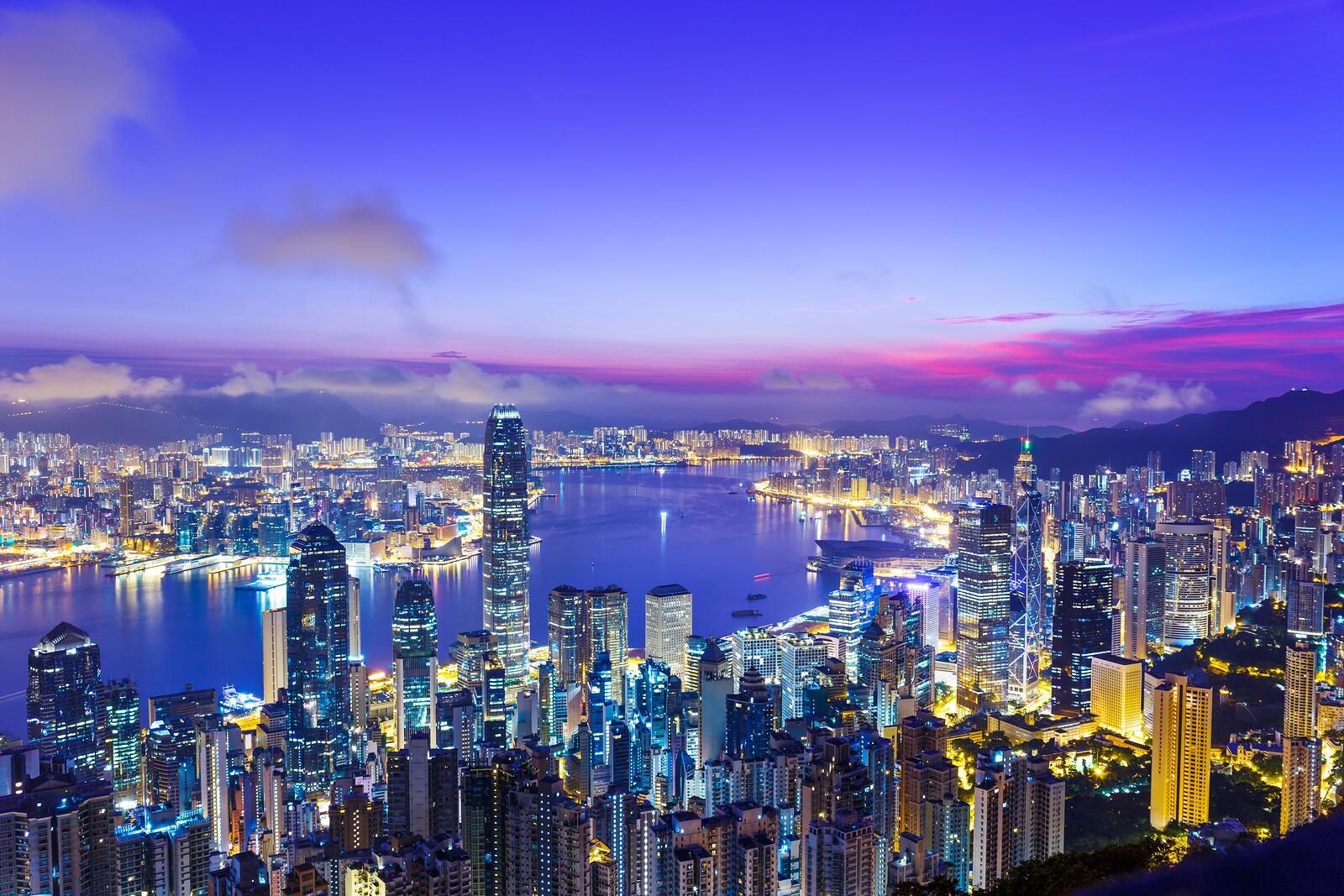 Hong Kong skyline
