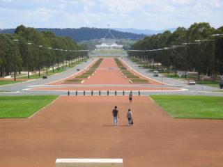 Canberra Parliament House Entrance