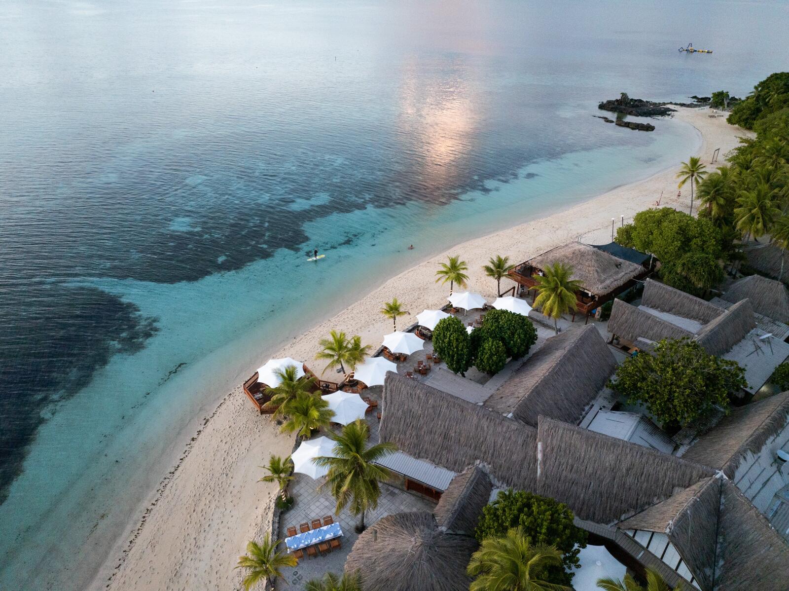 Castaway Island Fiji Aerial