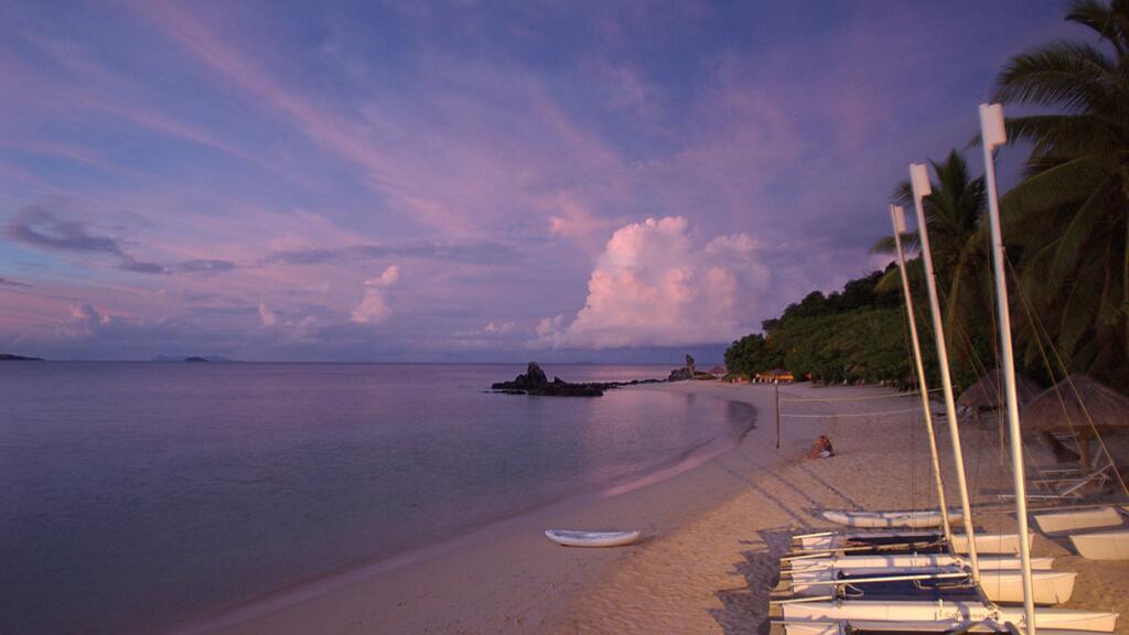 Castaway Island Fiji Sunset