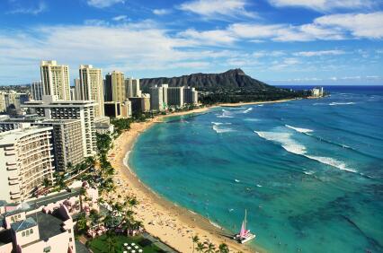 Waikiki Beach Honolulu Hawaii