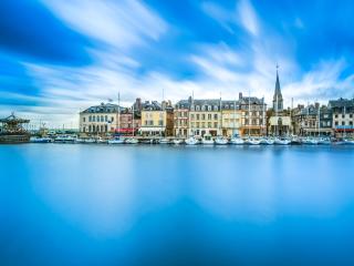 Honfleur Skyline and Harbor, Normandy, France