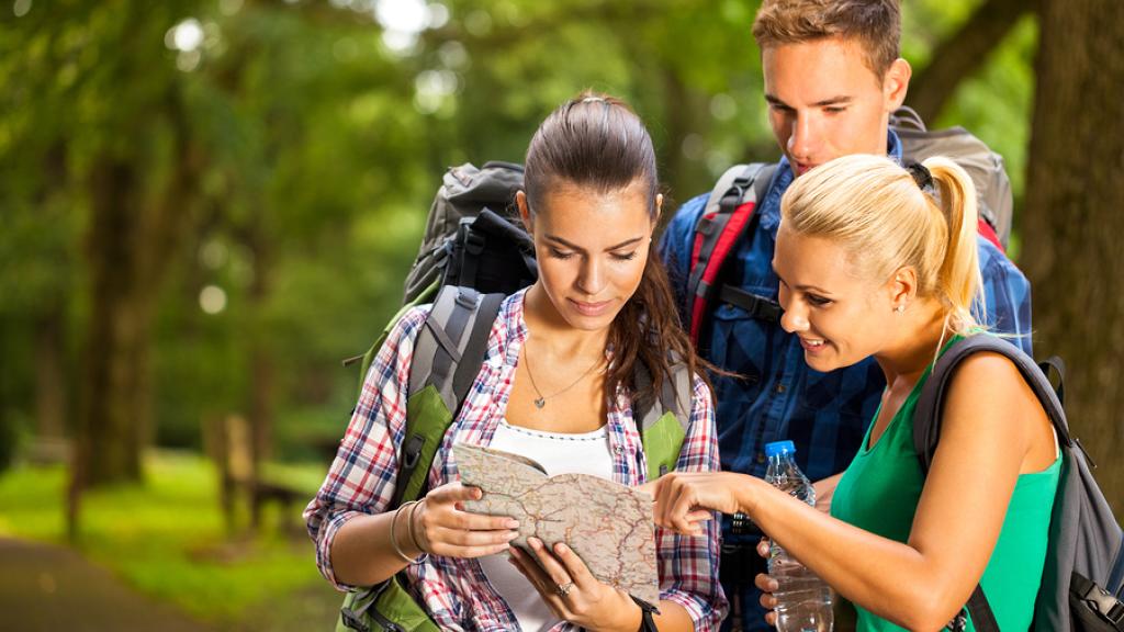 Generic Stock Images - Backpackers Hiking