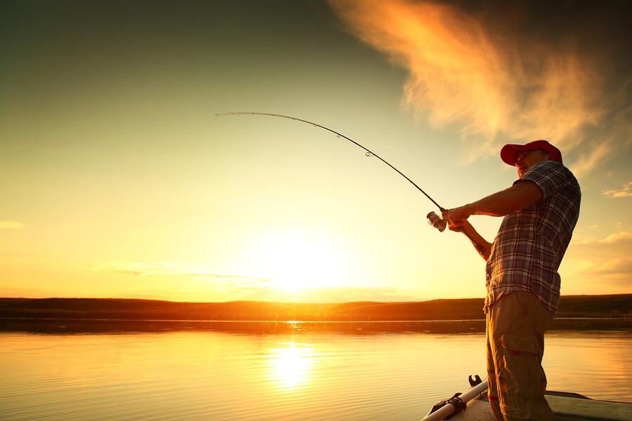 Fishing on Lake