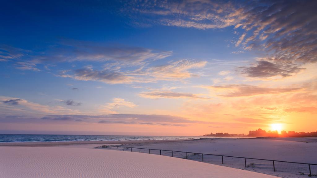 Kirra Beach At Sunrise