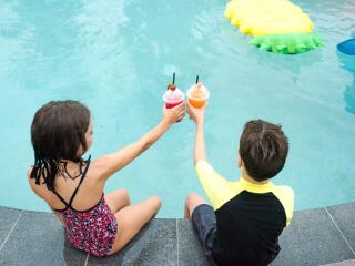 Dining Poolside