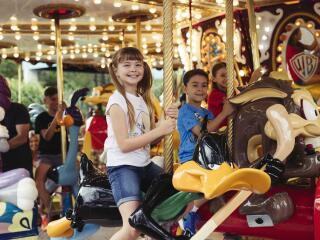 Warner Bros. Movie World Looney Tunes Carousel